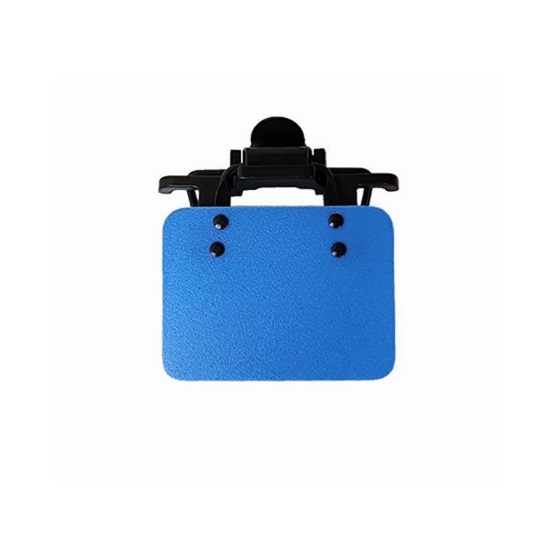 ISSF Flip-Up Eyeshield Sport Shooting Eye Shield Aim Blocker Targeting Sight Cover Blinding - Blue-Vertical 3x4cm - Image 8