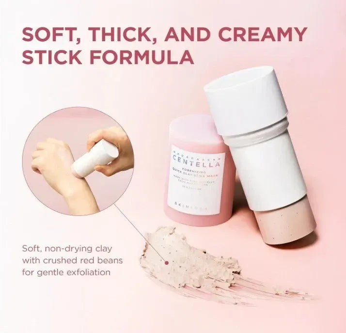2 x SKIN1004 Madagascar Centella Poremizing Quick Clay Stick Mask 27g - Image 6