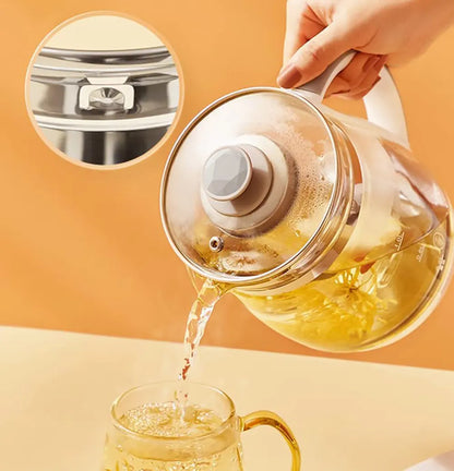 Hoper Layer Eletric Glass Kettle Water Boiler Multiple Cooking Boiling Bottle 1.5L FA-K1501 AU Model - Image 3