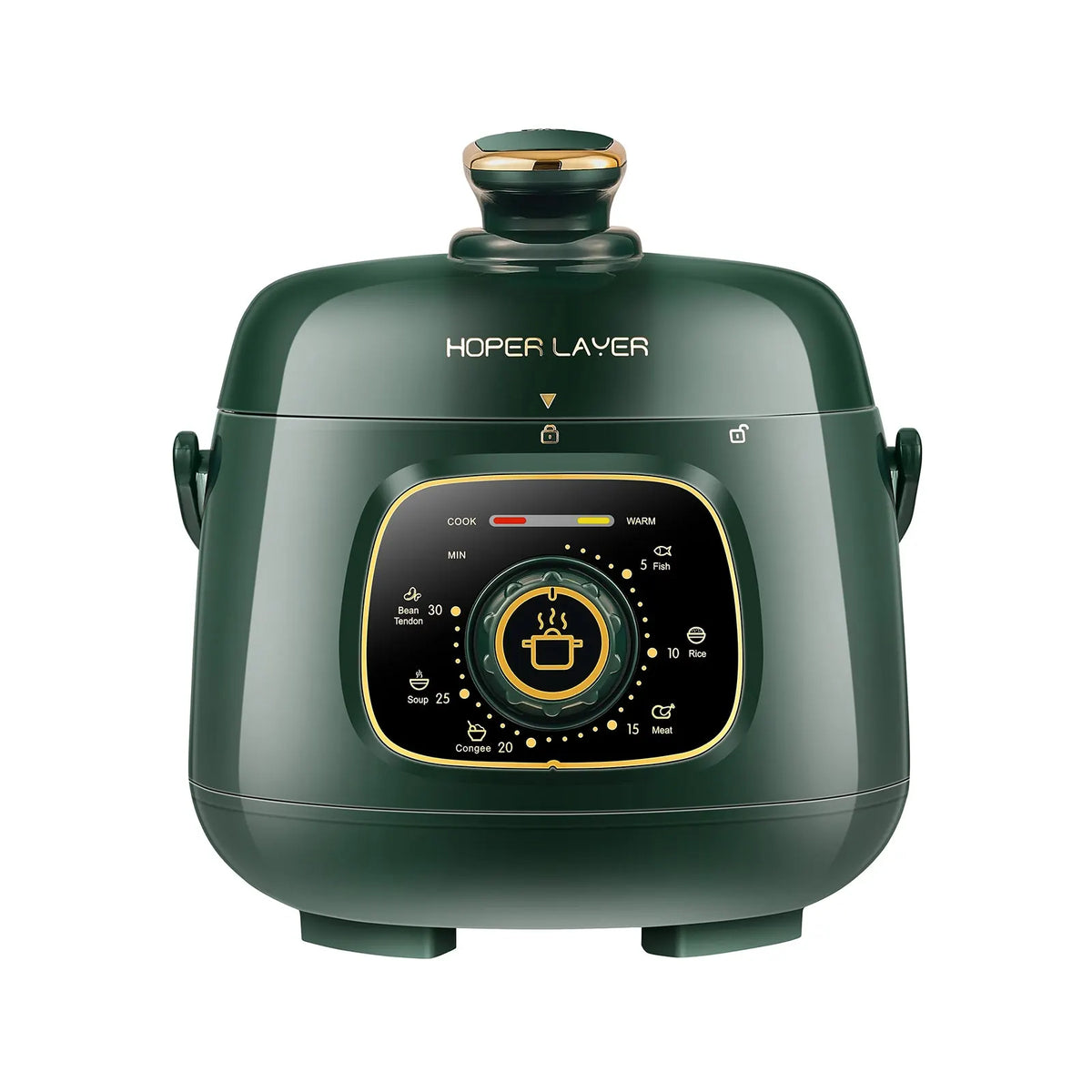 Hoper Layer Mini Electric Pressure Cooker – HL-MP160 3-Cup Small Rice Cooker