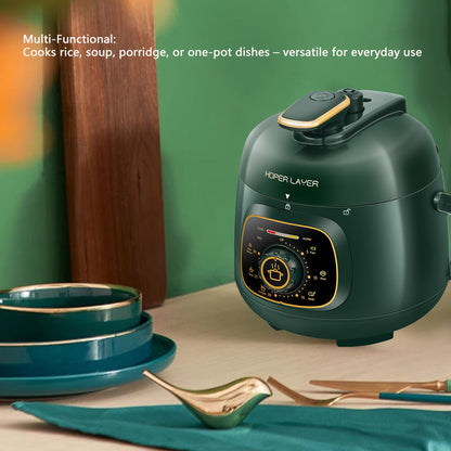 Hoper Layer Mini Electric Pressure Cooker – HL-MP160 3-Cup Small Rice Cooker - Image 7