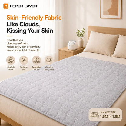 HOPER LAYER WHB15 Water Heated Blanket Water Heating Mattress Pad - Image 4