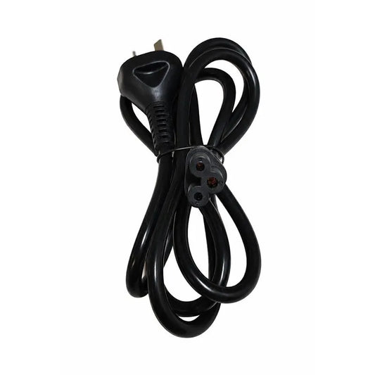 AU 3 Pin Type I Plug to IEC 60320 C5 Triangle Power Cord 1.4m
