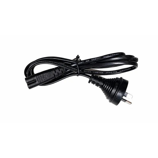 AU 3 Pin Type I Plug to IEC 60320 C7 Power Cord 1.5m