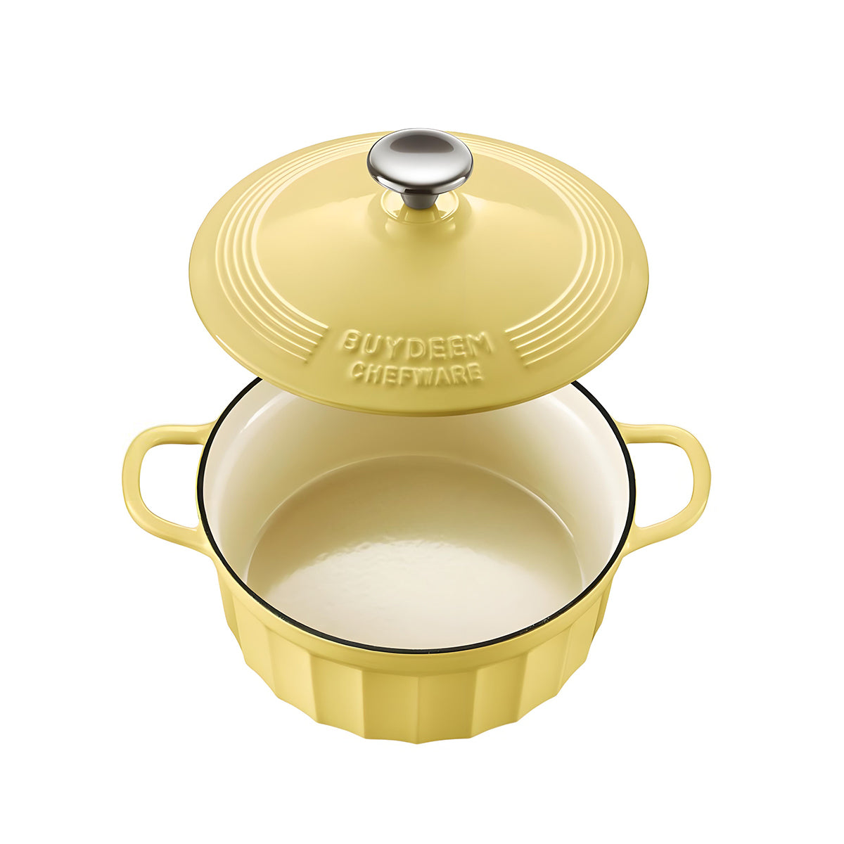 BUYDEEM CP521 Enameled Cast-Iron Dutch Oven - Image 5