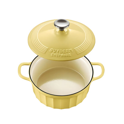 BUYDEEM CP521 Enameled Cast-Iron Dutch Oven - Image 5