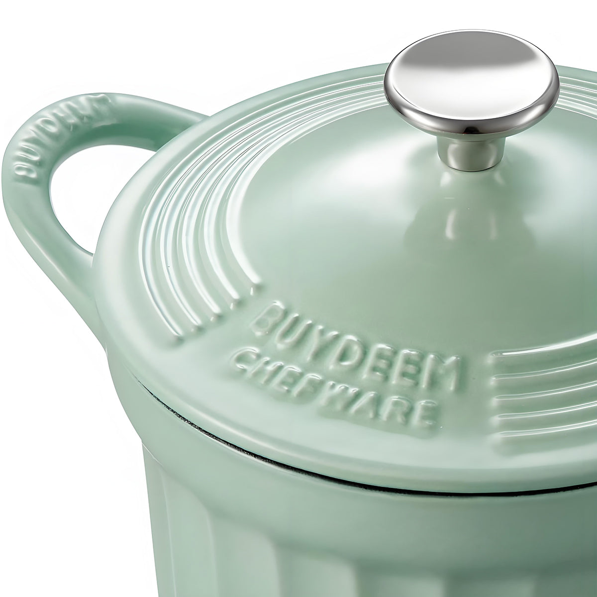 BUYDEEM 1.8L Enameled Cast Iron Dutch Oven CP541 - Image 2