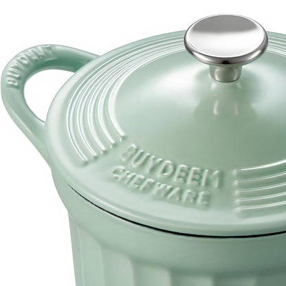 BUYDEEM 1.8L Enameled Cast Iron Dutch Oven CP541 - Image 2