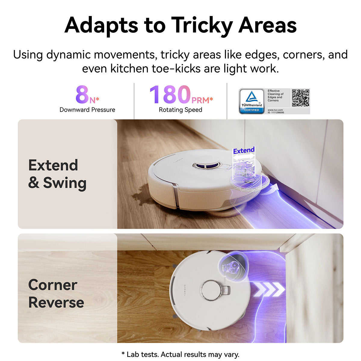 Narwal Freo Z10 Robotic Vacuum and Mop Cleaner - Covers Every Angle Without Any Tangles - Image 7