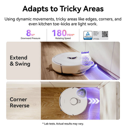 Narwal Freo Z10 Robotic Vacuum and Mop Cleaner - Covers Every Angle Without Any Tangles - Image 7