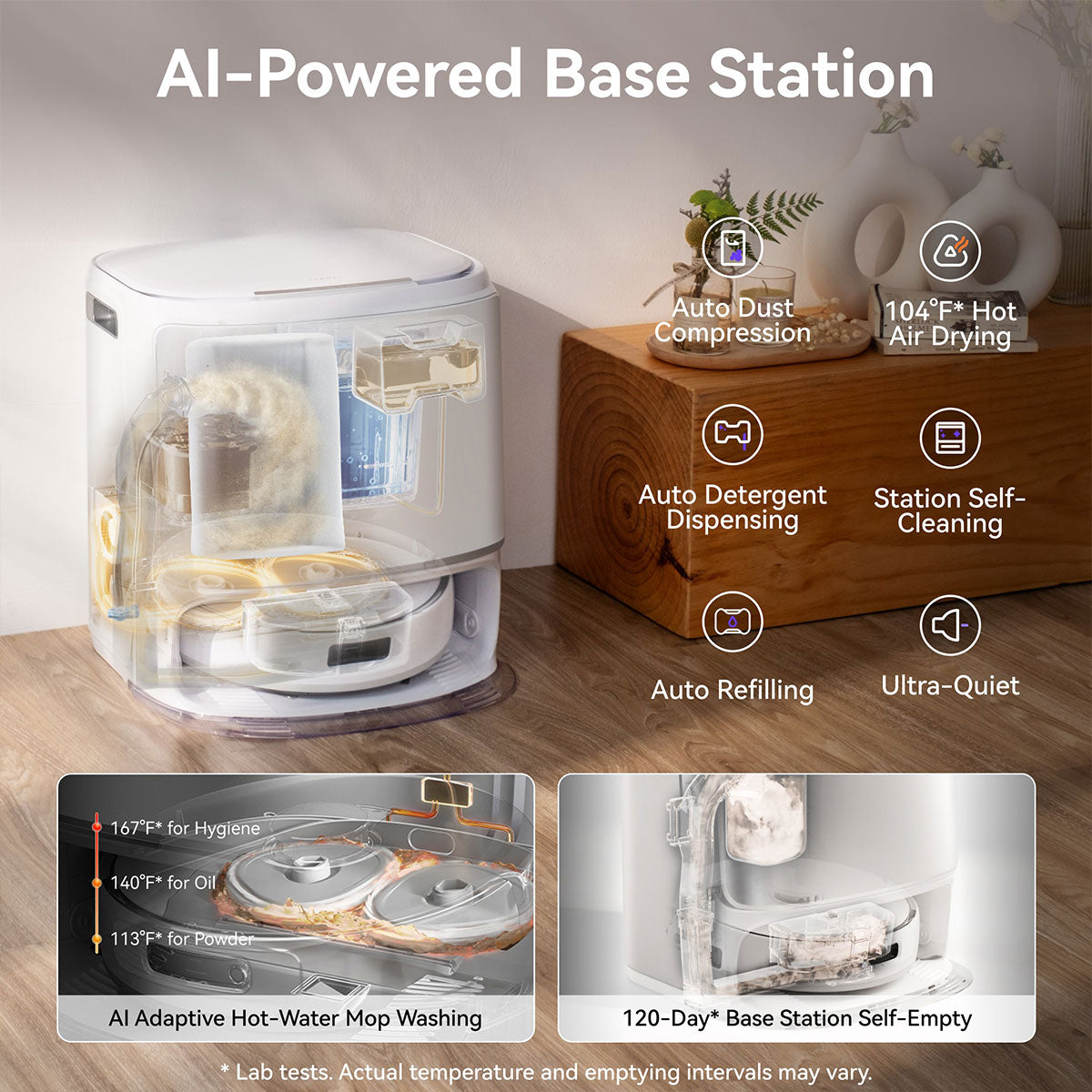 Narwal Freo Z10 Robotic Vacuum and Mop Cleaner - Covers Every Angle Without Any Tangles - Image 8