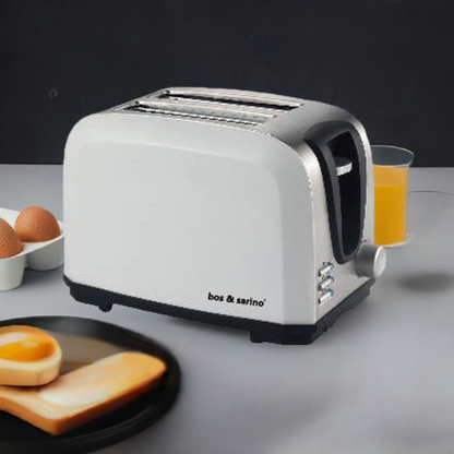BOS & SARINO 2 Slice White Toaster - Image 8