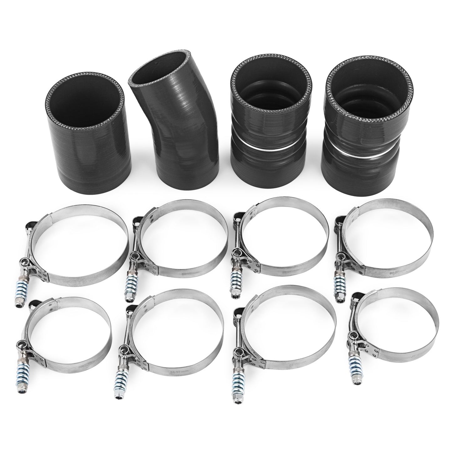 Fit Ford 03-07 6.0L V8 Powerstroke Diesel Turbo Intercooler Pipe and Boot Kit - Image 7