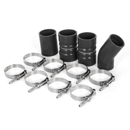 Turbo Intercooler Pipe & Boot Kit Silver for 03-07 Ford 6.0L Powerstroke Diesel - Image 7