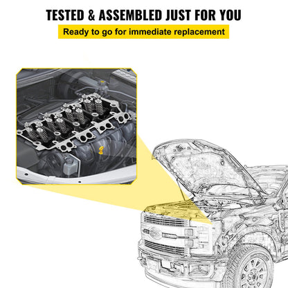 Replacement for 6.0L Cylinder Head 18MM Power Stroke Bare F-Series Cylinder Head 1843080C3 - Image 6