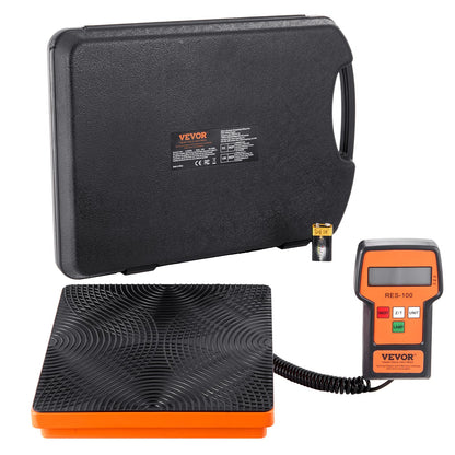 Refrigerant Scale 220 LBS HAVC Charging Recovery Freon Scale, with Wired Remote Control, 5g High Precision Electronic Digital Recovery Weight Scale with Case and Dry Battery - Image 9