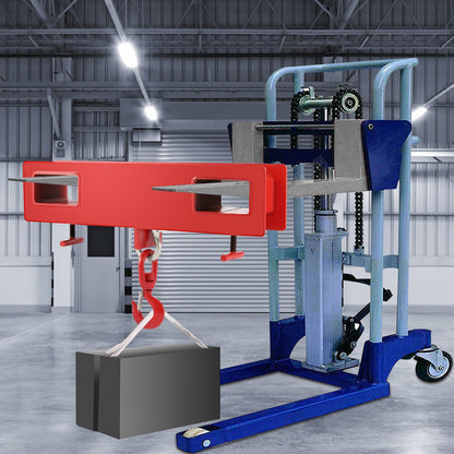 Forklift Lifting Hook 6000 LBS Capacity Forklift Lifting Hoist Swivel Hook Mobile Crane Forklift Attachments - Image 8