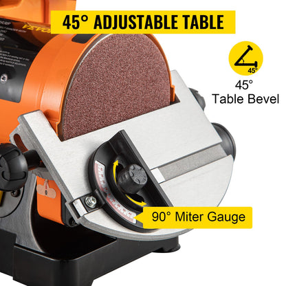 Belt Sander 300W Grinder Sander 1 x 30 Inch Electric Belt & Disc Sander 2950 RPM Variable Speed (300W) - Image 3