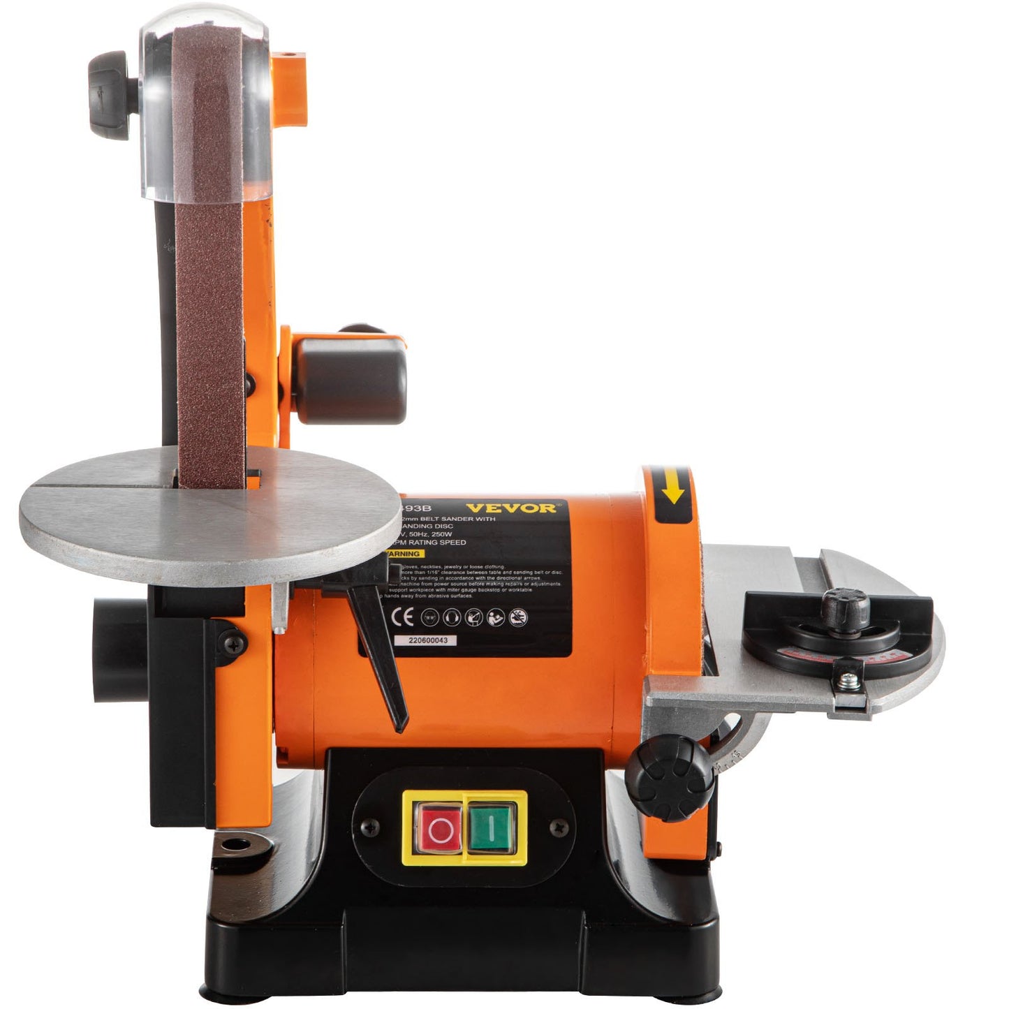 Belt Sander 300W Grinder Sander 1 x 30 Inch Electric Belt & Disc Sander 2950 RPM Variable Speed (300W) - Image 9