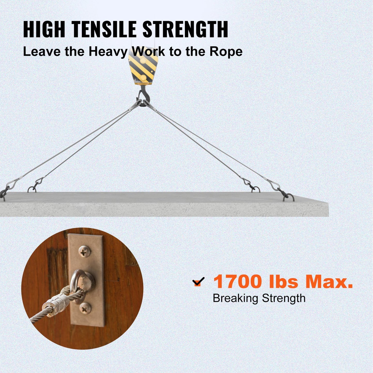 1/8 Stainless Steel Cable Railing 500ft, Wire Rope 316 Marine Grade, Braided Aircraft Cable 7x7 Strands Construction for Deck Rail Balusters Stair Handrail Porch Fence - Image 5