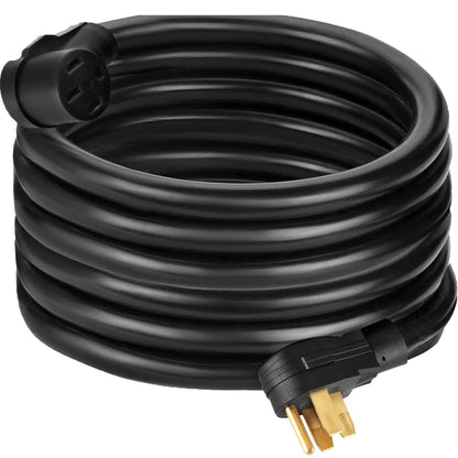 50Ft 50 Amp RV Power Cord Durable Heavy Duty RV Extension Cord Copper Wire RV Cord Power Supply Cable for Trailer Motorhome Camper - Image 9