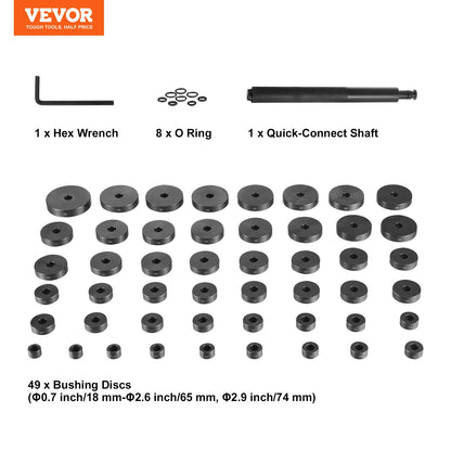 52 Pcs Custom Bushing Press Kit Transmission Wheel Bearing Race Seal Kit - Image 7