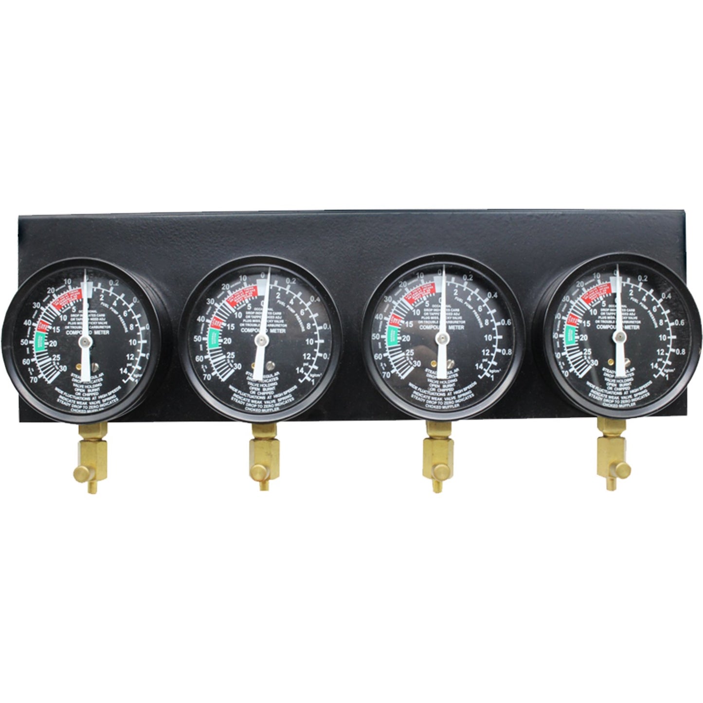 Fuel Vacuum Carburetor Synchronize Tool Kit Fuel Vacuum Carburetor Synchronizer carb sync Gauge Set with Rubber Hose - Image 9