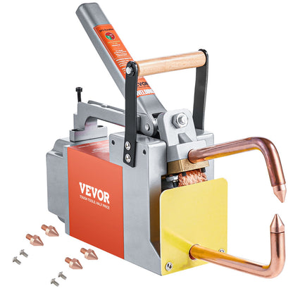 Portable Spot Welder, 1/8-inch Thick Spot Welder Machine with 8KVA Input Capacity, Handheld Welding Tip Gun Metal Sheet Spot Welding Machine for Carbon Steel, Aluminum Sheet - Image 9