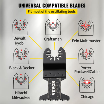 Oscillating Multi Tool Saw Blades Multi Tool Blades 50PCS for Wood Metal - Image 3