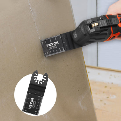 50PCS Oscillating Saw Blades, Universal Quick Release Oscillating Saw Blades, Multitool Tool Blades for Wood Plastic Aluminum, Fit Dewalt Bosch Milwaukee Hitachi Chicago Craftsman - Image 8