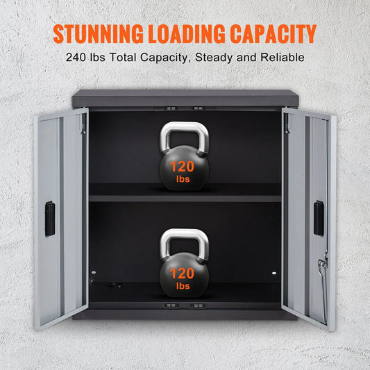 Foldable Wall Cabinet Garage Cabinet Wall Mounted 26 - Image 3