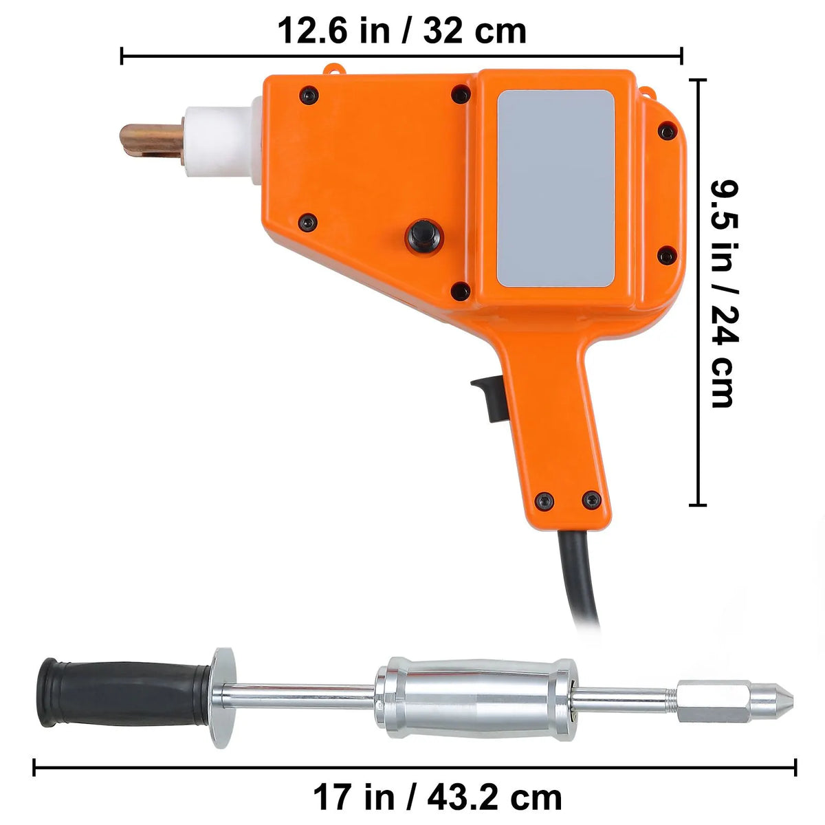 Stud Welder Kit, 5500 Stud Welder Dent Repair Kit, 800VA Spot Welder Stud Kit, Stud Gun Dent Puller Kit with Complete Accessories, Dent Welder Repair for Auto Body Repairing - Image 8