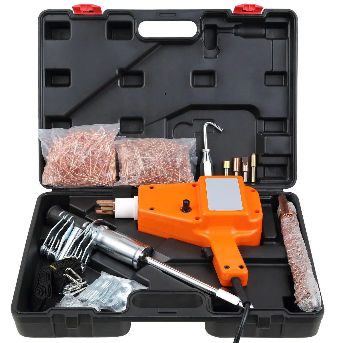 Stud Welder Kit, 5500 Stud Welder Dent Repair Kit, 800VA Spot Welder Stud Kit, Stud Gun Dent Puller Kit with Complete Accessories, Dent Welder Repair for Auto Body Repairing - Image 9