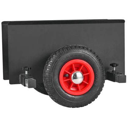 Panel Dolly, 600LBS Capacity Slab Dolly, Heavy-duty Drywall Mover with 8" Pneumatic Wheels, Adjustable Clamp Panel Cart for Drywall Sheet, Material Handling, All Terrain Moving Cart