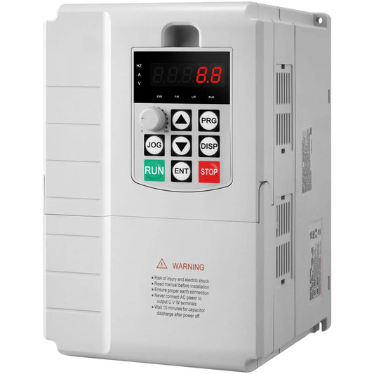 VFD 10HP, 7.5KW, 34A, 1 Phase 220V-240V Input to 3 Phase 220V-240V Output Variable Frequency Drive, 0-400Hz VFD for AC Motor Speed Control - Image 9
