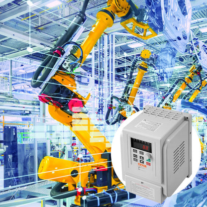 VFD 5HP, 4KW, 18A, 1 Phase 220V-240V Input to 3 Phase 220V-240V Output Variable Frequency Drive, 0-400Hz VFD for AC Motor Speed Control - Image 8