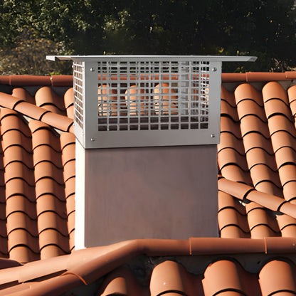 Chimney Cap 13” x 9” 304Stainless Steel Fireplace Flue Caps Cover Mesh - Image 8