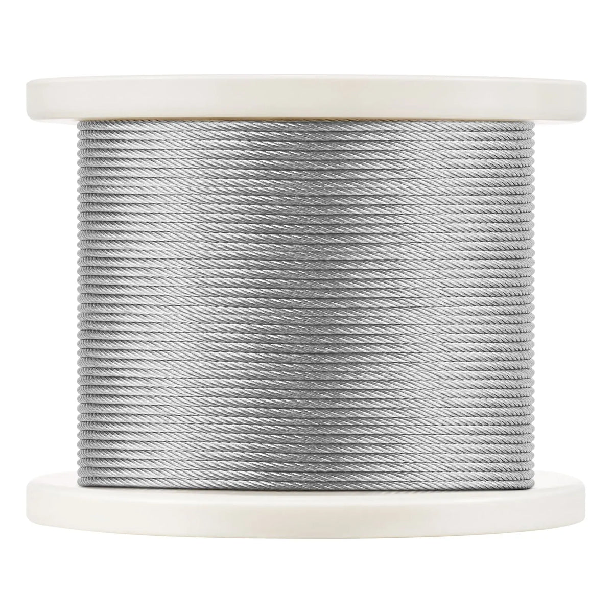 Wire Rope Kit, 3.18 mm 305 m 316 Stainless Steel Cable with Cutter and Gloves, 7.1KN Breaking Strength, 7x7 Strands Construction Marine Aircraft Grade for Handrail Stair Decking Fence Outdoors - Image 9