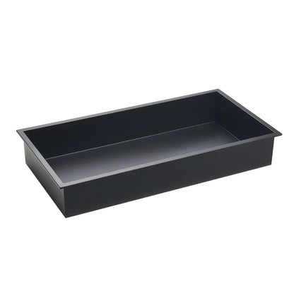 Shower Niche, 33.0 x 63.5 x 10.2 cm Recessed Wall Niche, Heavy-duty Stainless Steel Modern Soap & Shampoo Storage Organizer, Sealed Waterproof, Durable & Easy to Install, Black for Bathroom