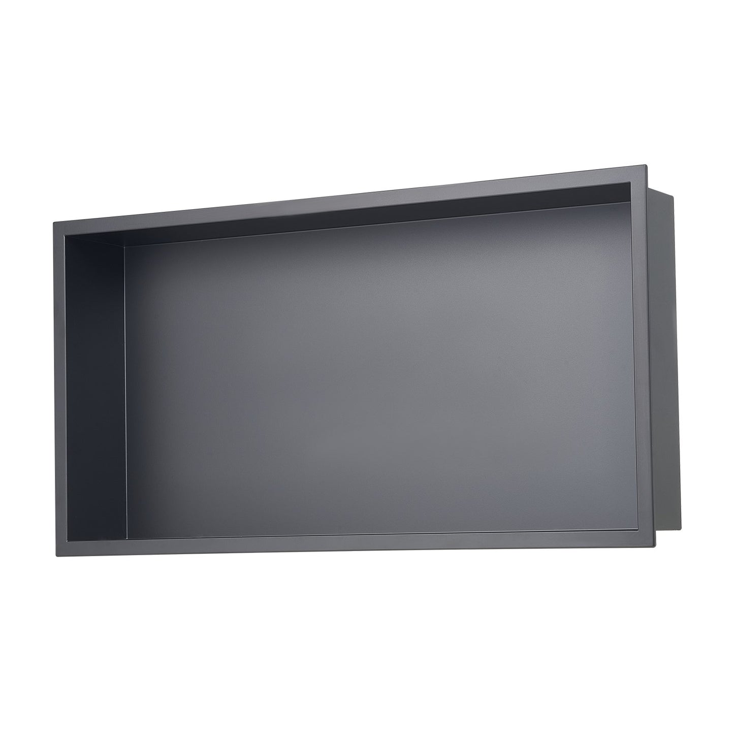 Shower Niche, 33.0 x 63.5 x 10.2 cm Recessed Wall Niche, Heavy-duty Stainless Steel Modern Soap & Shampoo Storage Organizer, Sealed Waterproof, Durable & Easy to Install, Black for Bathroom - Image 9