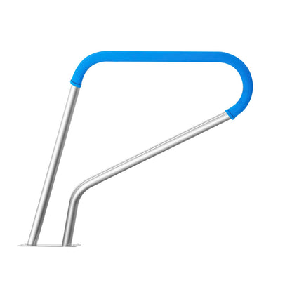 Pool Handrail 39 x 32 inch Stainless Steel with Base Plate for Spas - Image 9