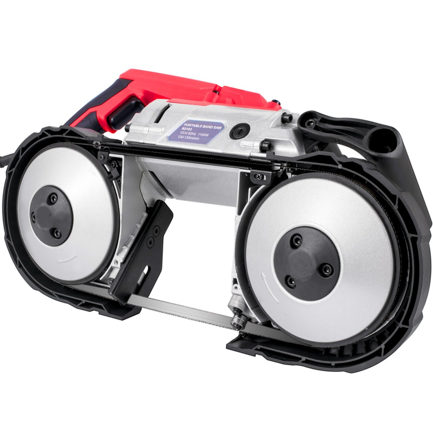 Variable-Speed 127mm Deep Cut Portable Band Saw 220V 10Amp Motor Handheld - Image 9