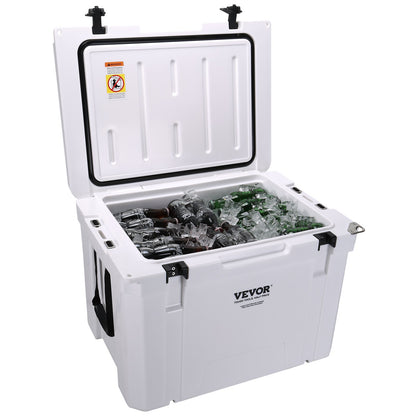 Insulated Portable Cooler, 65 qt, Holds 65 Cans, Ice Retention Hard Cooler with Heavy Duty Handle, Ice Chest Lunch Box for Camping, Beach, Picnic, Travel, Outdoor, Keeps Ice for up to 6 Days - Image 9
