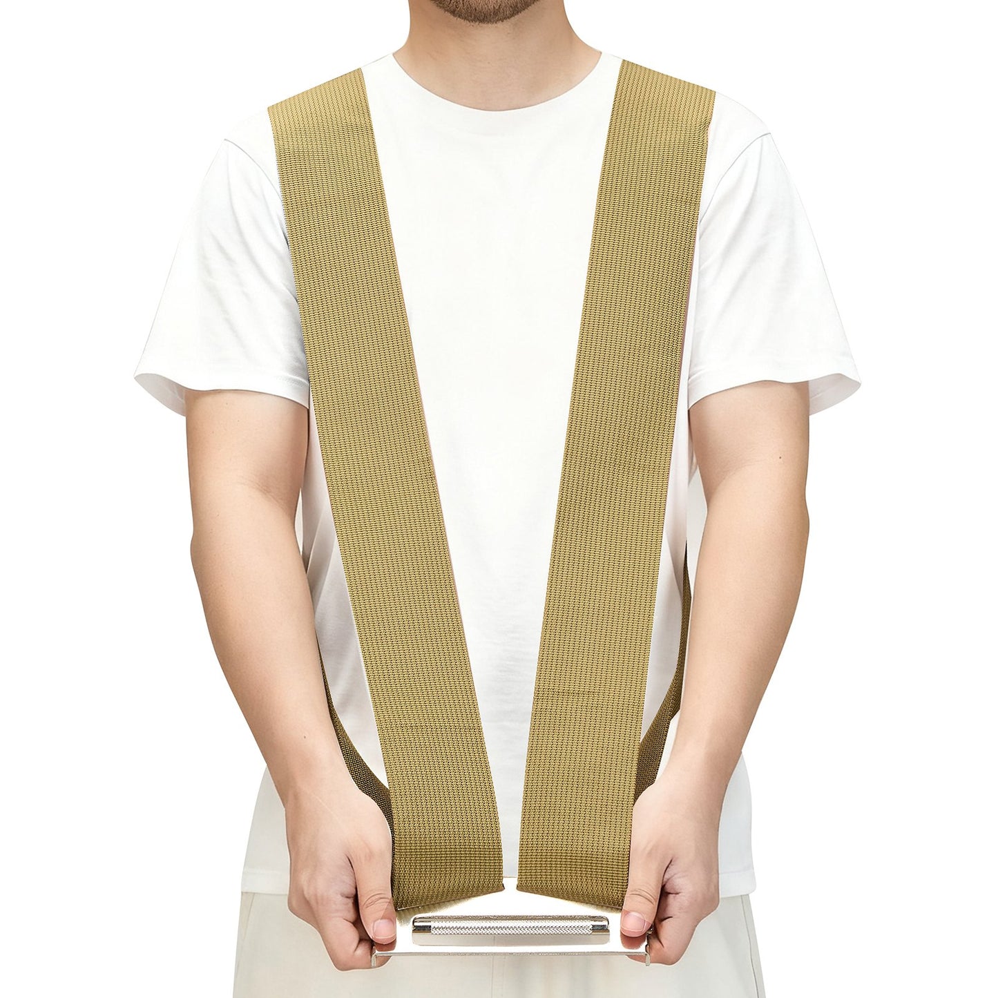 Moving Straps, 2-Person Lifting and Moving System with 2 Harness Straps, 1 Load-bearing Strap & 1 Handheld Strap, Adjustable Lifting Shoulder Straps Move Furniture Appliances Mattresses - Image 9