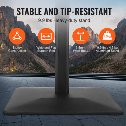 Pedestal Sign Holder Adjustable Poster Stand 11 x 17 Inch Metal Base - Image 4