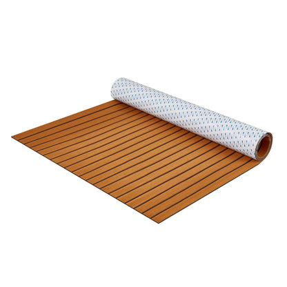 Boat Flooring, EVA Foam Boat Decking 94.5" x 46", Non-Slip Self-Adhesive Flooring, 29.9 sq.ft Marine Carpet for Boats, Yacht, Pontoon, Kayak Decking - Image 9