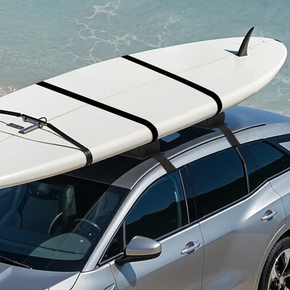 Soft Roof Rack Pads 15.5in 176lbs Load Capacity for Kayak Canoe Surfboard - Image 8