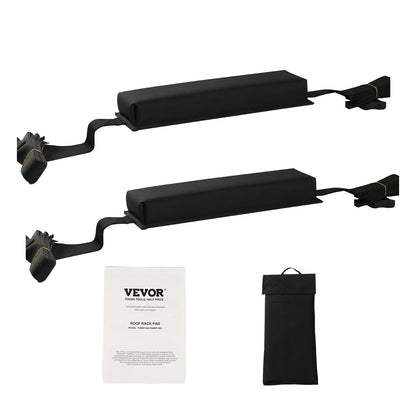 Soft Roof Rack Pads 15.5in 176lbs Load Capacity for Kayak Canoe Surfboard - Image 9