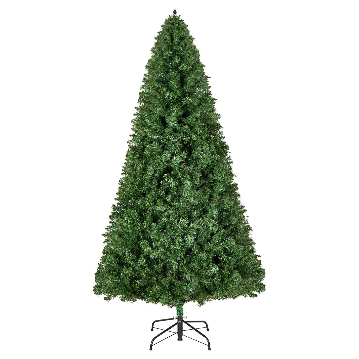 Christmas Tree, 1.8m Artificial Xmas Tree, Full Holiday Decor Trees with 1250 Branch Tips & Sturdy Metal Base for Home Party Office Decoration - Image 9