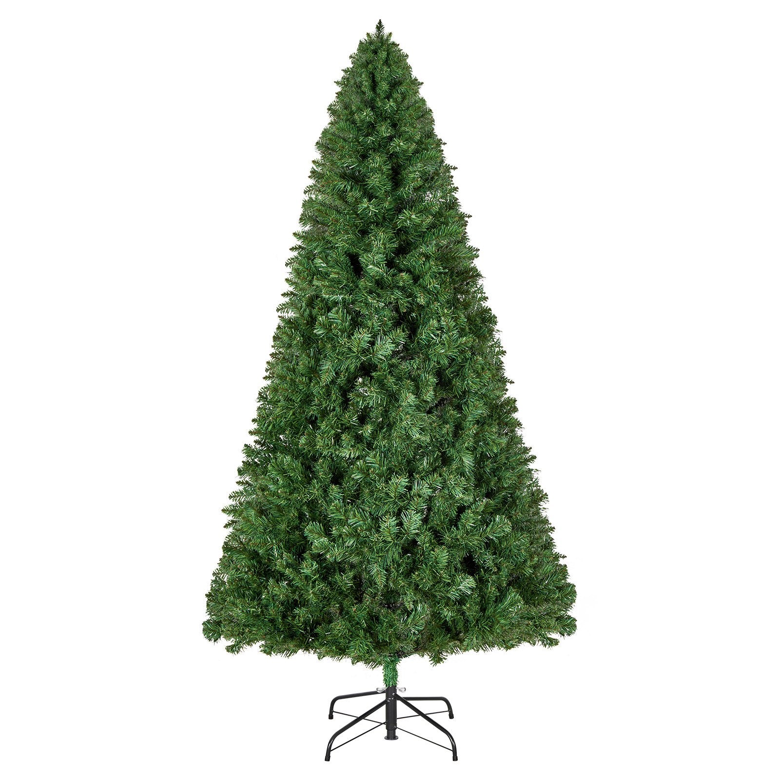 Christmas Tree, 1.8m Artificial Xmas Tree, Full Holiday Decor Trees with 1250 Branch Tips & Sturdy Metal Base for Home Party Office Decoration - Image 9